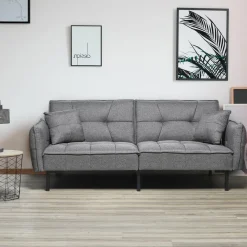 Canapé Convertible Gris