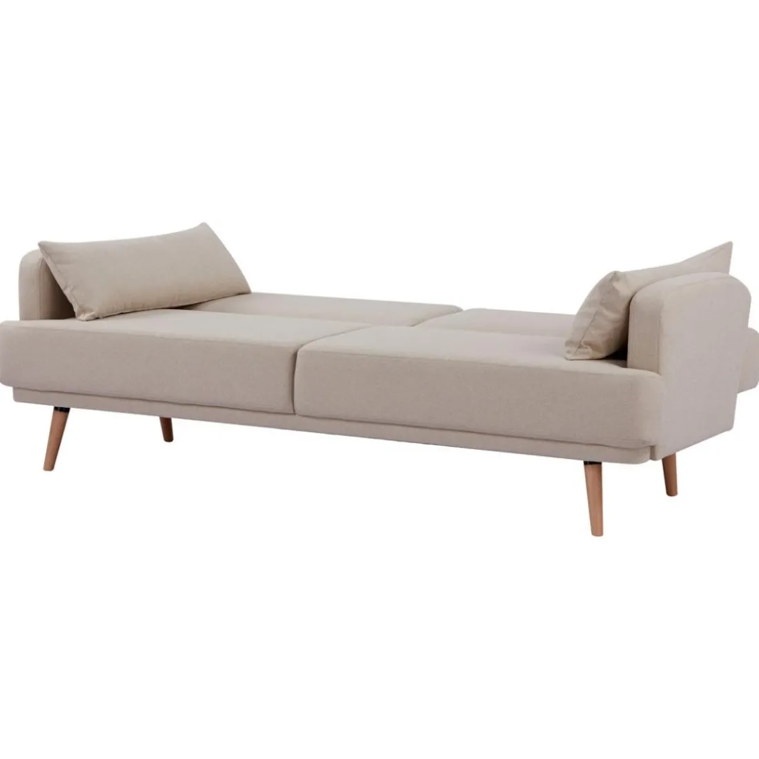 Canapé convertible Jack 3 places Beige