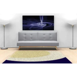 Canapé Convertible Tissu Gris AZING