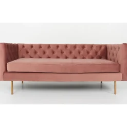 Canapé en Velours Rose 3 places SEE LY