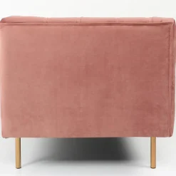 Canapé en Velours Rose 3 places SEE LY