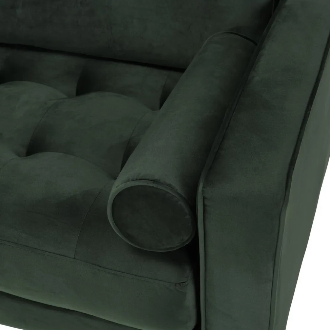 Canapé NOE 3 Places MADRID Vert Bouteille