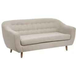 Canapé Retro 3 places beige