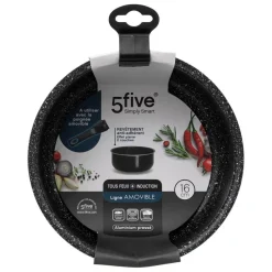 Casserole aluminium pressé amovible 16 cm