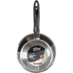 Casseroles en Inox x2