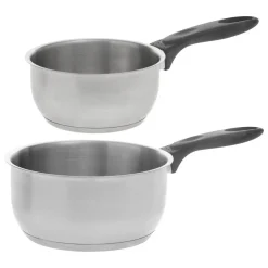 Casseroles en Inox x2