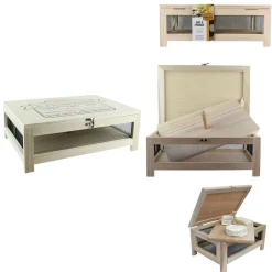 Cave a fromage avec plateau service bois ABILENE