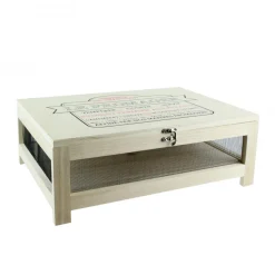 Cave a fromage avec plateau service bois ABILENE