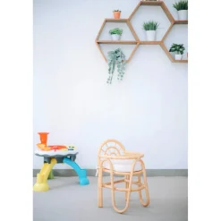 Cette chaise confortable et sécurisée design attrayant