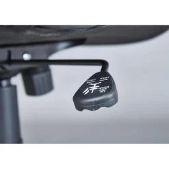 Chaise de Bureau à Hauteur Réglable Noir et Gris