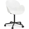 Chaise de bureau avec accoudoirs 'ORION' blanche