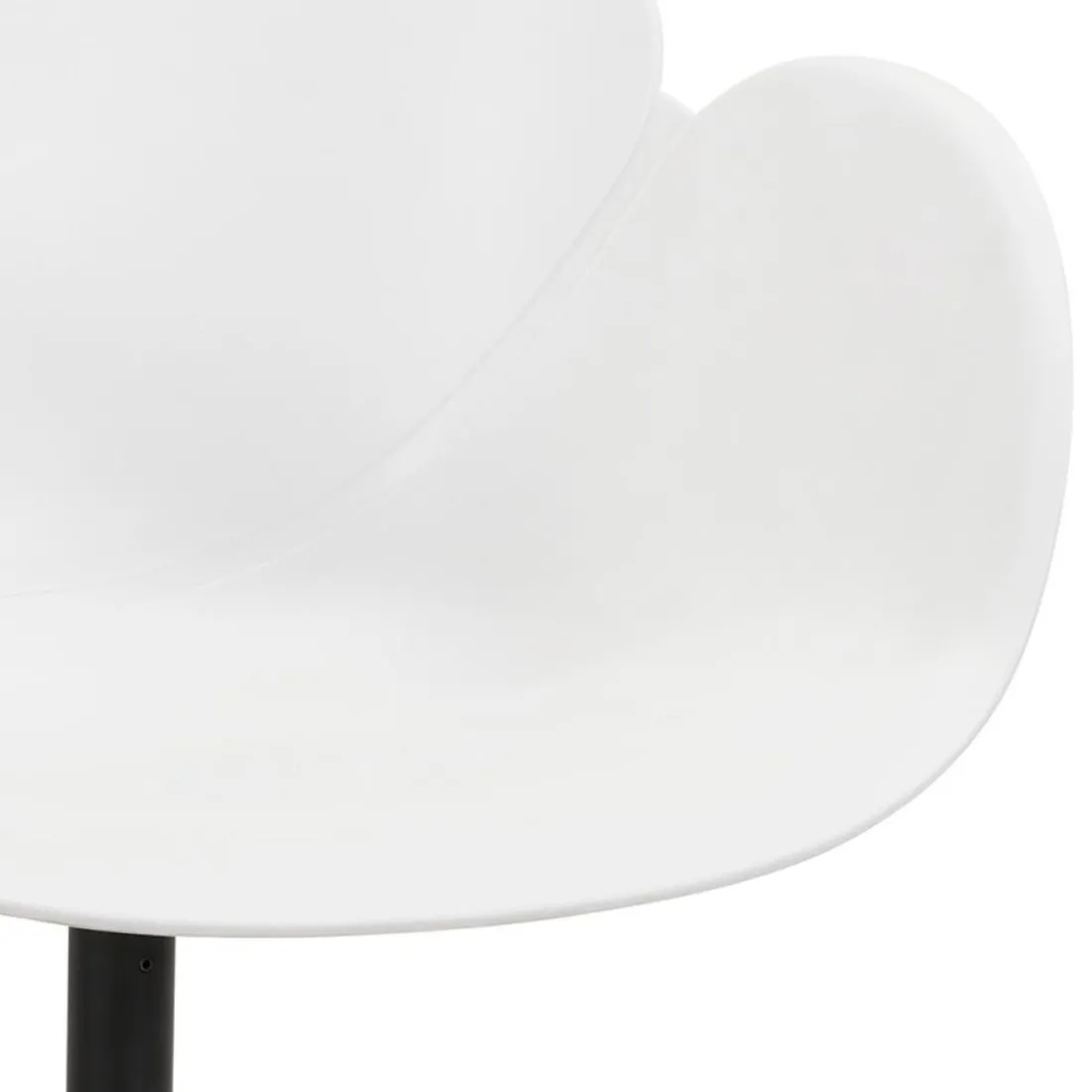 Chaise de bureau avec accoudoirs 'ORION' blanche