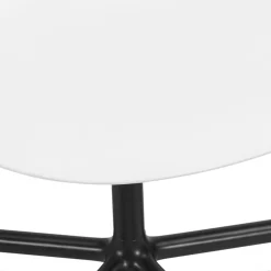 Chaise de bureau avec accoudoirs 'ORION' blanche