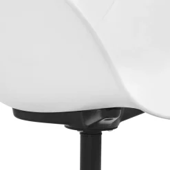 Chaise de bureau avec accoudoirs 'ORION' blanche