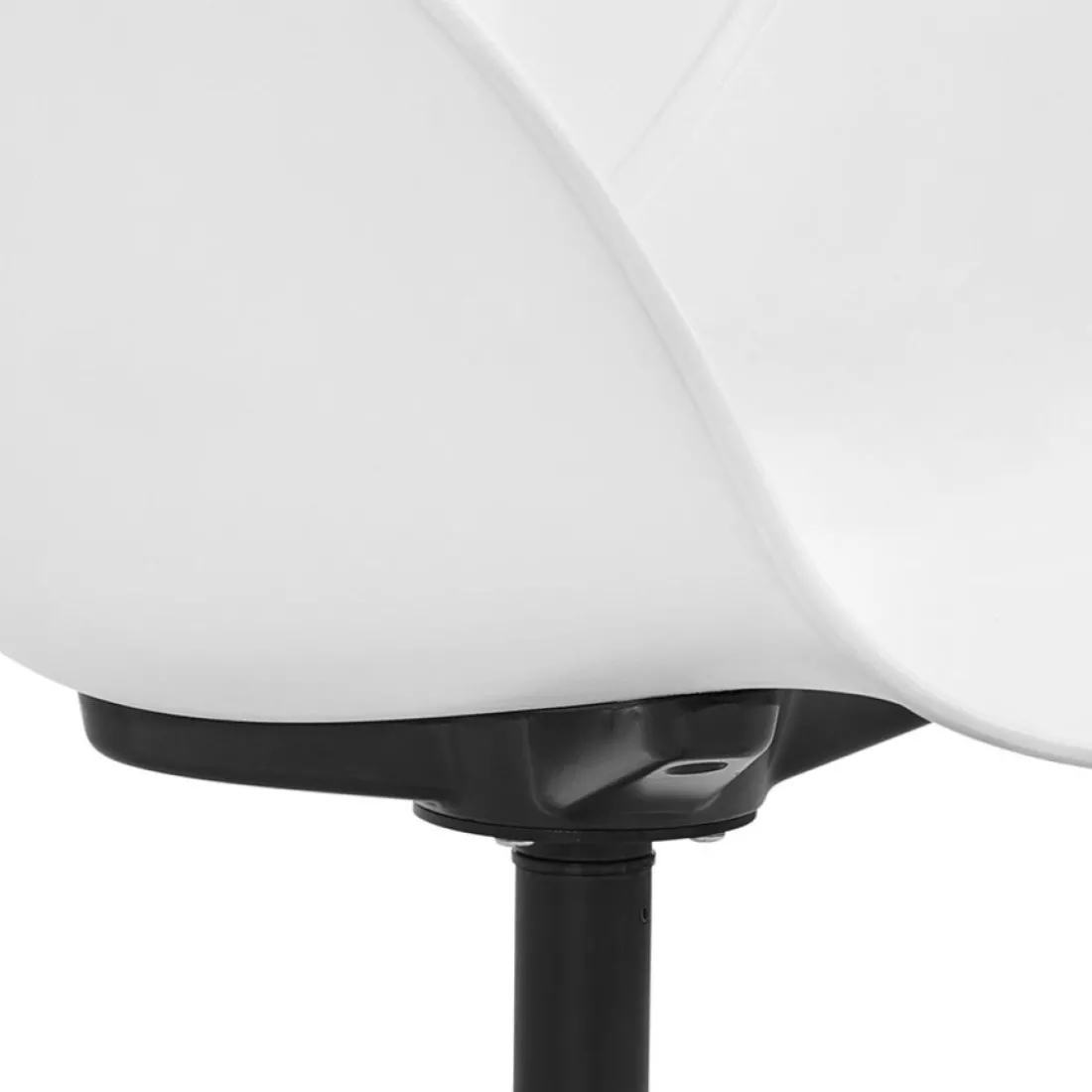 Chaise de bureau avec accoudoirs 'ORION' blanche