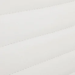 Chaise de Bureau blanc et chromé CHARMO