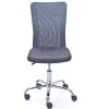 Chaise de bureau enfant à roulettes Gris DUTEL