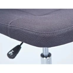 Chaise de bureau enfant à roulettes Gris DUTEL