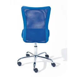 Chaise de bureau enfant à roulettes Bleu DUTEL