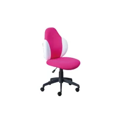 Chaise De Bureau Enfant JESSI Framboise/Blanc