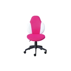 Chaise De Bureau Enfant JESSI Framboise/Blanc