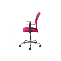 Chaise de Bureau Ergonomique Rose HYKO