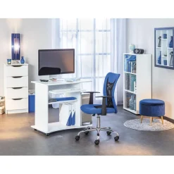 Chaise de Bureau Ergonomique Bleu HYKO