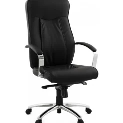 Chaise de bureau noir mobile LANER