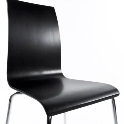 Chaise de salle à manger design 'ESPERA' en bois noire