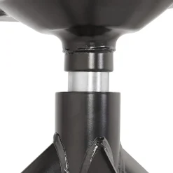 Chaise design avec accoudoirs 'GRAPIN' en velours gris