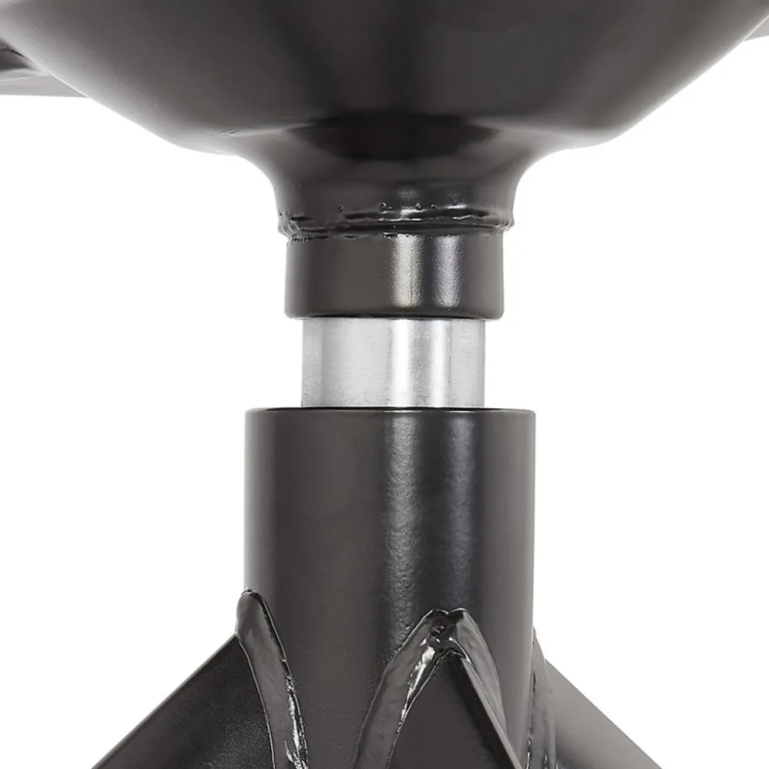 Chaise design avec accoudoirs 'GRAPIN' en velours gris