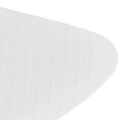 Chaise design de bureau 'EVORA' blanche sur roulettes