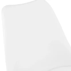 Chaise design 'PIPA' blanche