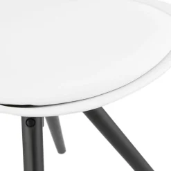 Chaise design 'PIPA' blanche