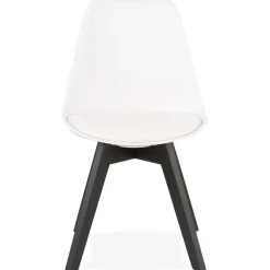 Chaise design 'TAPAS' blanche