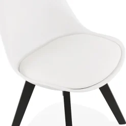 Chaise design 'TAPAS' blanche
