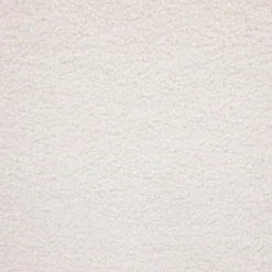 Chaise imitation hêtre bouclette Slano blanc