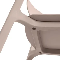 Chaise intérieur ou extérieur 'TROPICAL' en matière plastique beige