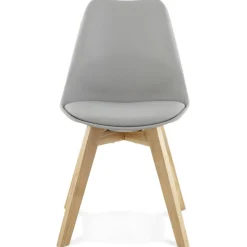 Chaise moderne 'TEKI' grise