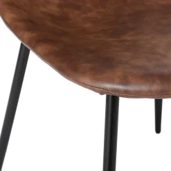 Chaise Métal Marron MIRE