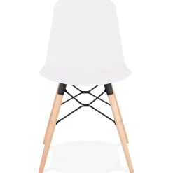 Chaise scandinave 'TONIC' blanche design