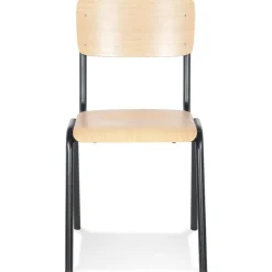 Chaise style écolier 'MASTER' finition naturelle classique