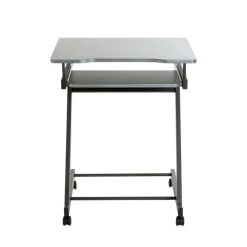 Chariot ordinateur Gris anthracite en Métal laqué