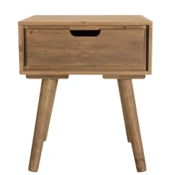 Chevet ANDY Scandi Bois 1 Tiroir Sapin