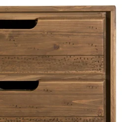 Chevet ANDY Scandi Bois 2 Tiroirs Sapin