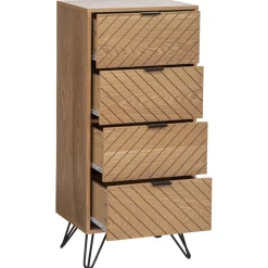 Chiffonnier 4 tiroirs Naomi
