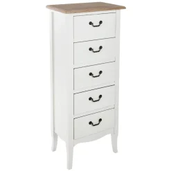 Chiffonnier Naturel CHRYSA 5 Tiroirs