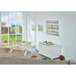 Coffre à jouets blanc DEMELI