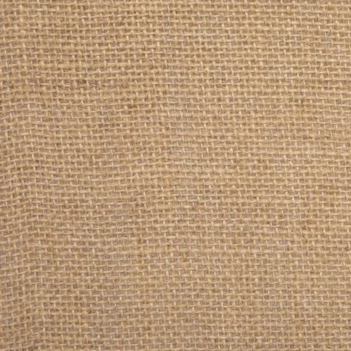 Coffre non-tissé jute et pompons marron