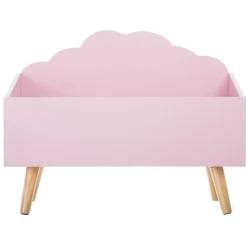 Coffre nuage rose